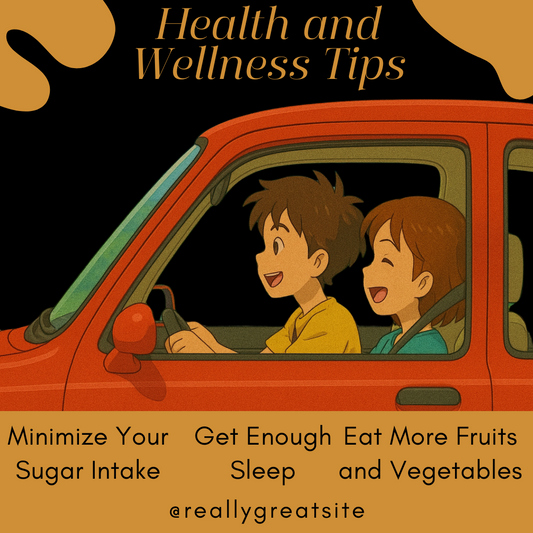 Health & Wellness Tips Instagram Post Template – Digital Download Only