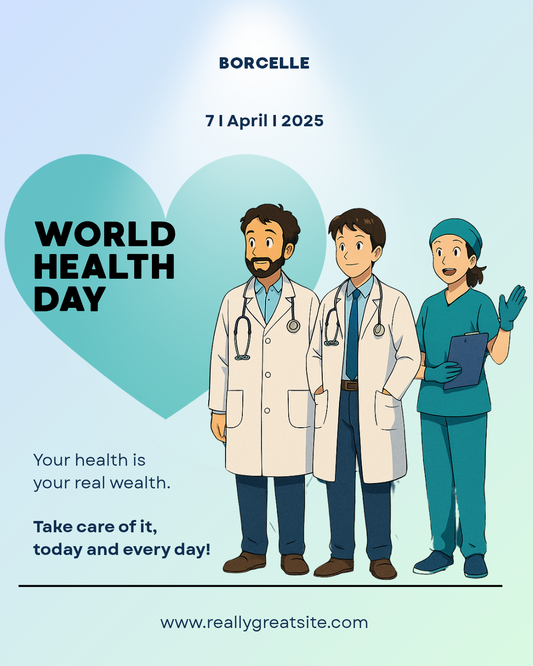 Editable “World Health Day” Canva Template – Medical Awareness & Healthcare Social Media Post Design